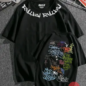 KAOS PRIA DAN WANITA DEWASA OBLONG ORIGINAL RYUZI GRAVITY DESAIN Distro Baju Keren Katun  Nyaman