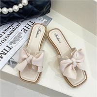 Gambar OKAIDO OFFICIAL Sandal Flat Wanita Cewek Perempuan Model Pita Ribbon Anggun Gaya Korea Style Bahan Karet Anti Air - Putih Krem, 36-37 dari OKAIDO Official Store Kab. Tangerang 3 Tokopedia