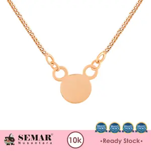 Kalung Emas Hellia Classic Round Gold 10K Semar Nusantara