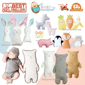 BABY LOOP MINKY DOLL Boneka Bayi BABYLOOP Bunny Bear Dino Carrot Fox Banana Vegetable Doll Dino Unicorn Boneka Minky Babyloop Babymaniashop