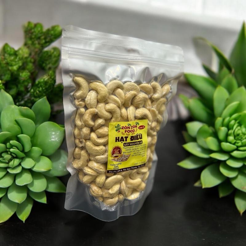 Hạt điều loại A sấy nguyên vị 500g .Food Nuts Snack Ăn Vặt Thức Ăn Sen 3