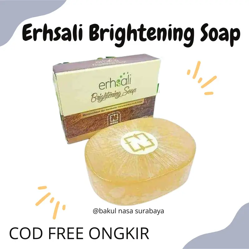 ERHSALI BRIGHTENING SOAP - SABUN PENCERAH WAJAH 0
