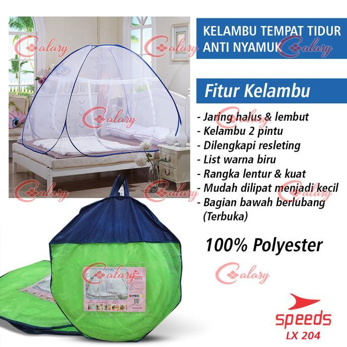 Kelambu Lipat Dewasa Anti Nyamuk Selambu Serbaguna Speeds 4 ukuran 204 ...