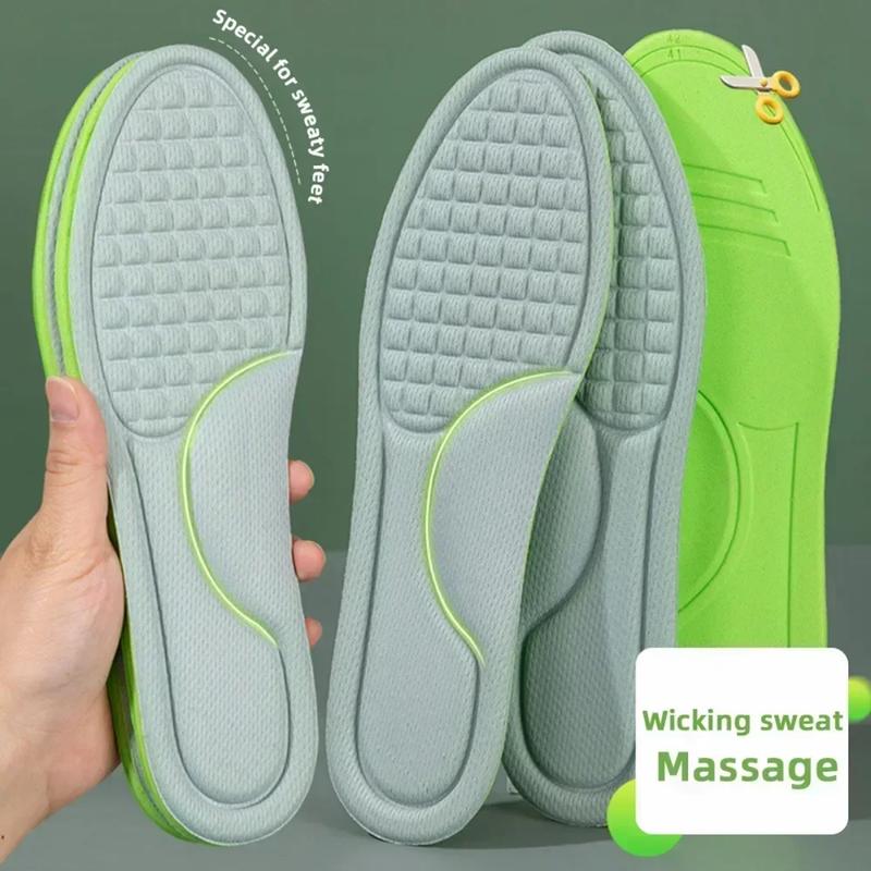 Unisex Soft Memory Foam Orthopedic Insoles Deodorizing Insole for Shoes Sports Absorbs Sweat Soft Antibacterial Shoe Accessories 3