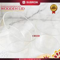 Gambar SUBRON Toples Jar Kaca Borosilicate Wooden Lid 350ml 450ml 600ml Wadah Kue Makanan Food Grade - MODEL A dari SUBRON KITCHENWARE Kab. Bandung 3 Tokopedia