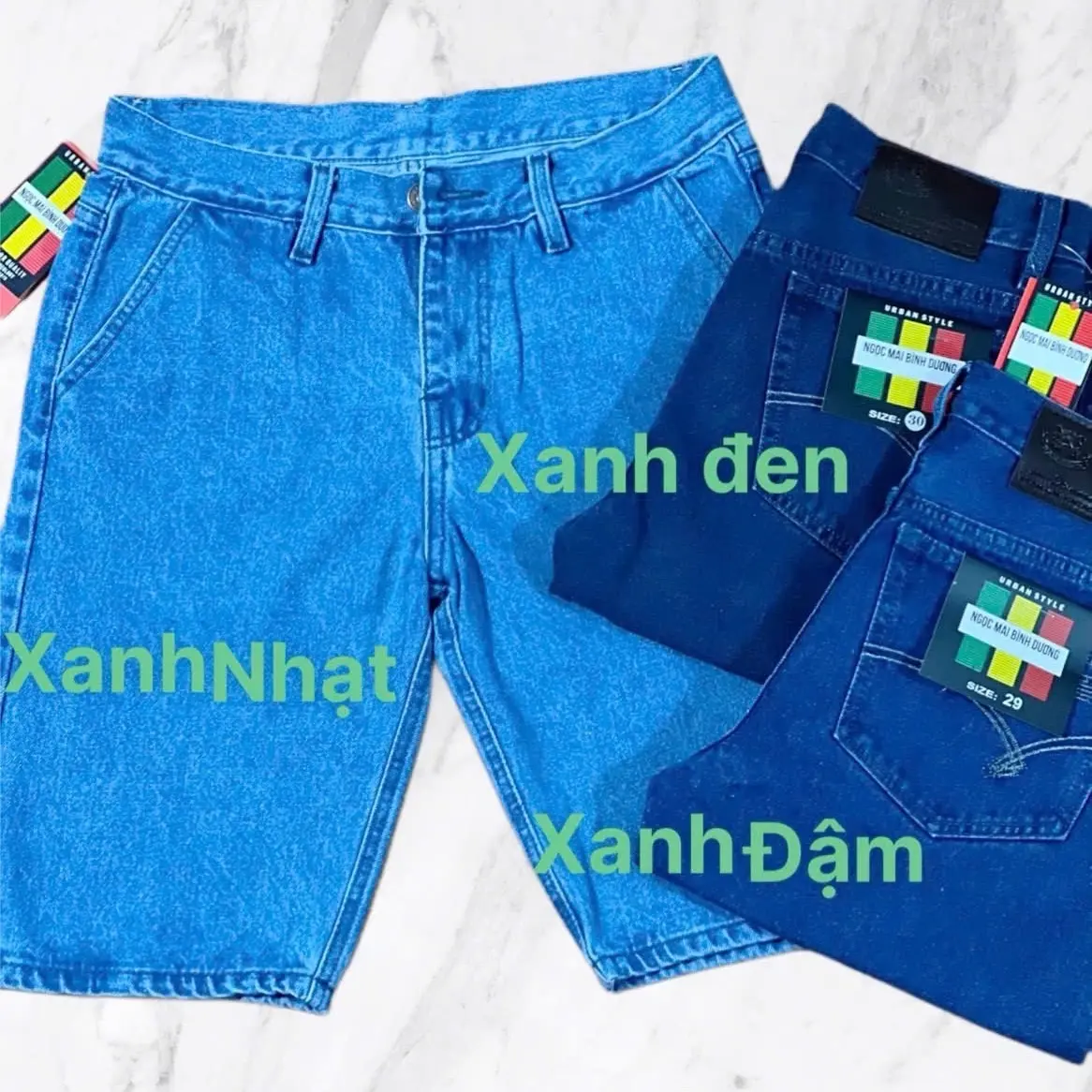 QUẦN SỌC JEANS MẪU TÚI CHÉO GIÁ CHỈ CÓ 99k Nam