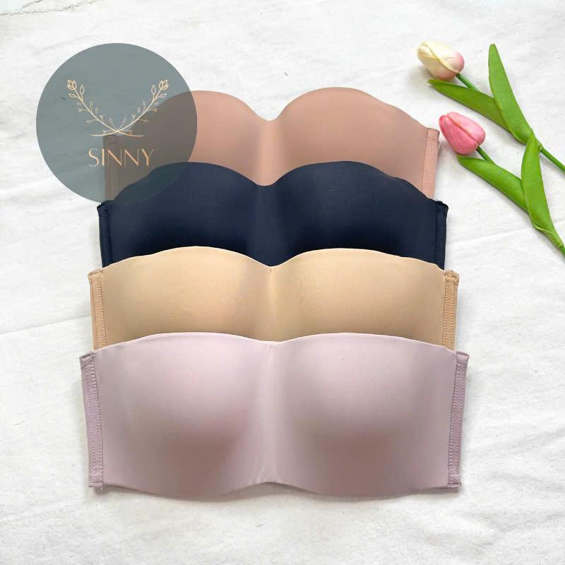 [CUP C] Áo lót nữ bigsize không viền có gọng không đệm 4 móc cài,  quây ngang mã 885, Sinny