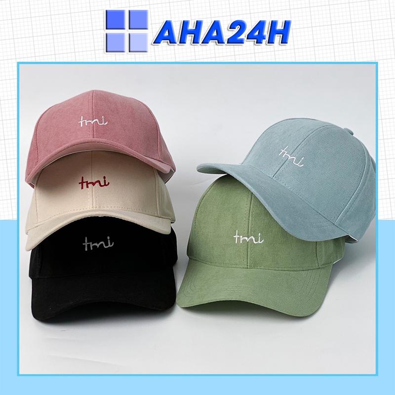 Mũ lưỡi trai thêu chữ Tmi AH1577 phong cách nón kết nam nữ thời trang