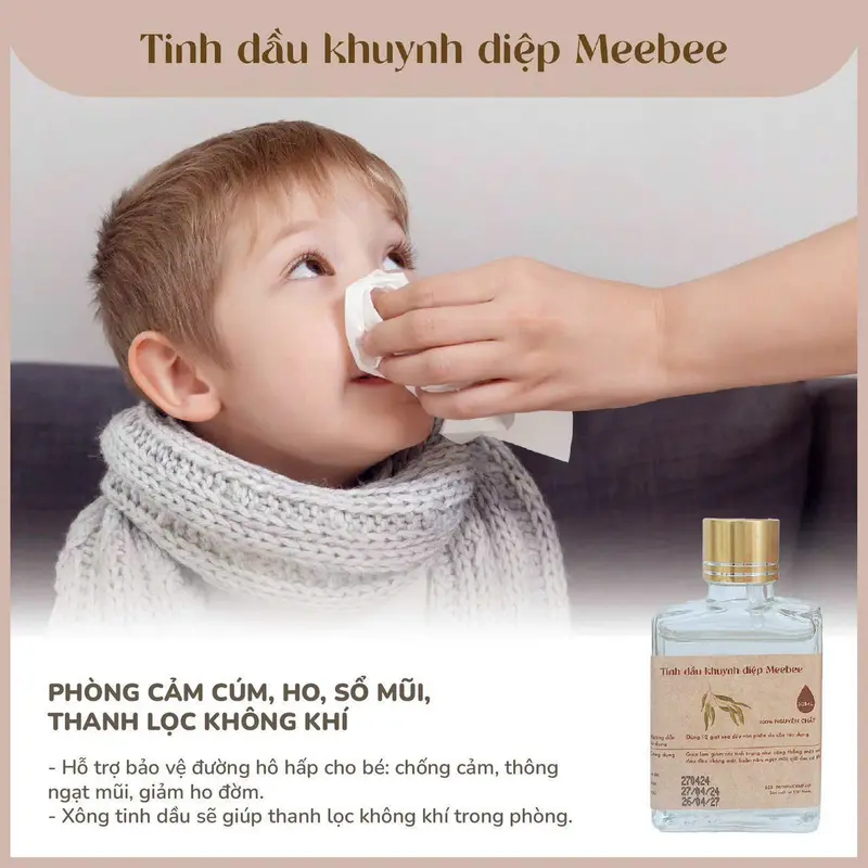Tinh dầu tràm/khuynh diệp Meebee Huế Chính hãng nguyên chất đậm đặc- Chính hãng An Đông, Huế 8