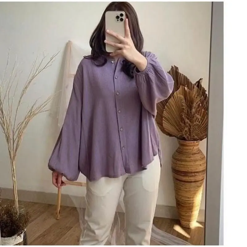 Kyla Fashion - Vella Blouse CRINCLE