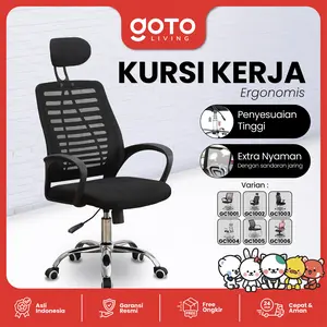 Goto [COD] Coreflex Chair Kursi Kerja Kantor Belajar Komputer Hidrolik Putar