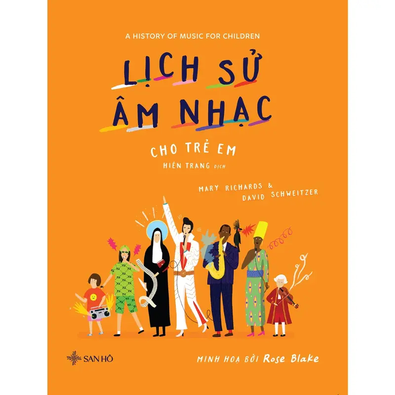 Sách Lịch Sử Âm Nhạc Cho Trẻ Em | Bách Khoa Toàn Thư | Bìa Cứng | San Hô Books 0