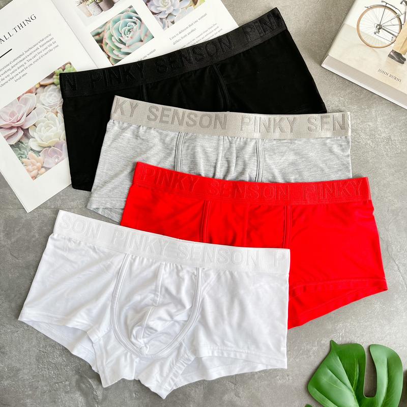 QUẦN LÓT NAM Dạng Boxer Đùi Pinky Sension Basic Thun Cotton Lạnh Form Chuẩn MRDINO