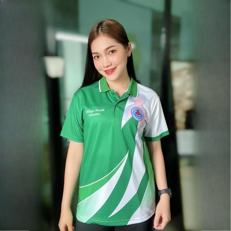 Product Introduction of Thailand 2025 Summer Short Sleeve T-shirt Health Volunteer Pattern Shirt Polo Shirt Clothing Men's Clothing 8