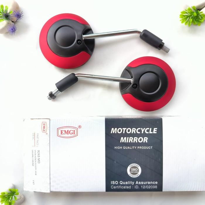 SPION MOTOR ALL NEW SCOOPY 2018 MODEL ORIGINAL KUALITAS KACA ASLI EMGI 5