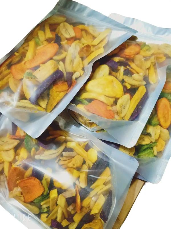 Trái cây sấy Thập cẩm loại nguyên túi 500gram Ăn Vặt Snack Food