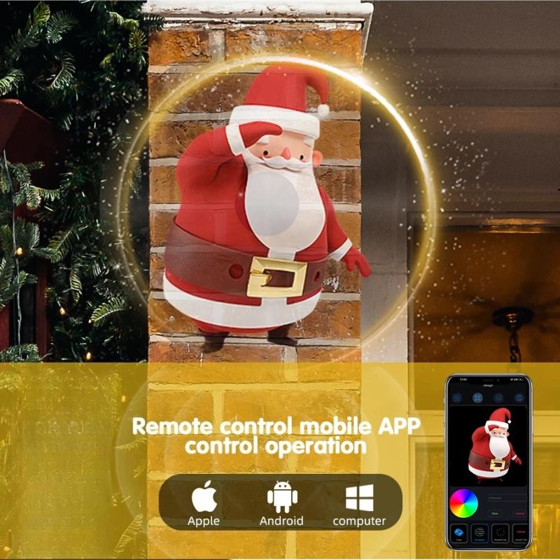 42CM Wifi 3D Hologram Projector Fan Remote Wifi Control 3d led projector Display Player Holographic Advertising Projector