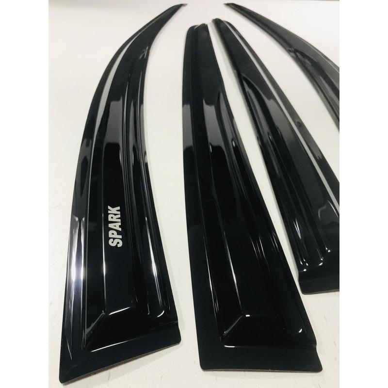 Chevrolet Spark 2011 2012 2013 2014 2015 2016 2017 2018 MUGEN Rain Visor Sun Gutter IM 2