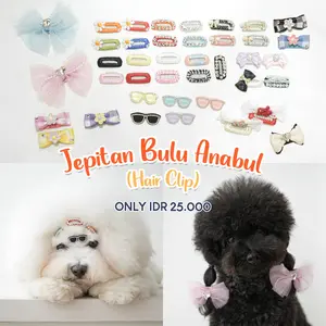 Pawlovin - Hair Clip Jepitan Bulu Anabul