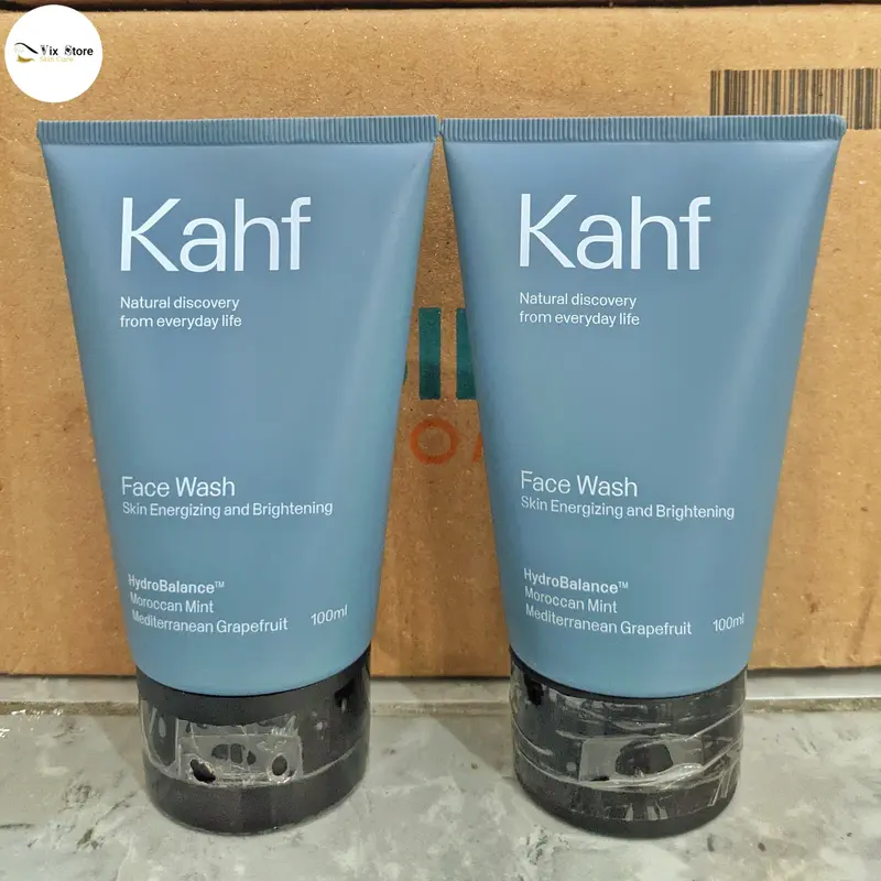 KAHF SKIN ENERGIZING & BRIGHTENING FACE WASH 100ML 2