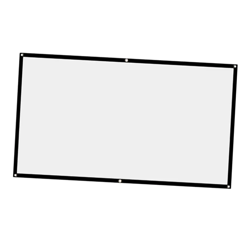 60inch 16:9 HD Projection Screen Home Film Movie Projector Screen High Contrast