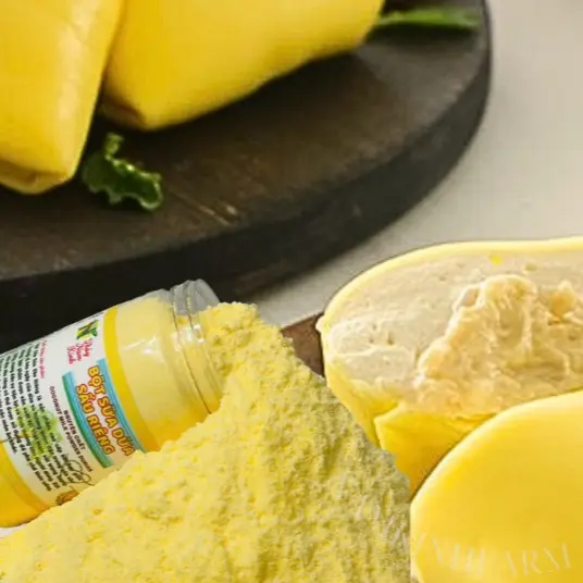 BỘT SỮA DỪA SẦU RIÊNG - SẢN PHẨM TÂM ĐẮC NHÀ NAMKINH FARM