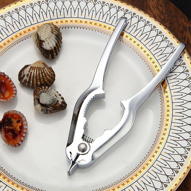 Dụng cụ tách sò huyết, kìm kẹp càng cua, ghẹ inox cao cấp