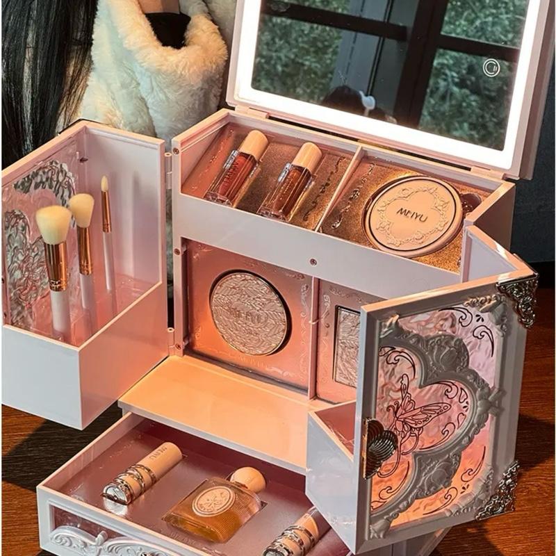 Bộ trang điểm Meiyu , hộp quà tặng đầy đủ , mỹ phẩm trang điểm tặng bạn gái set makeup gift box