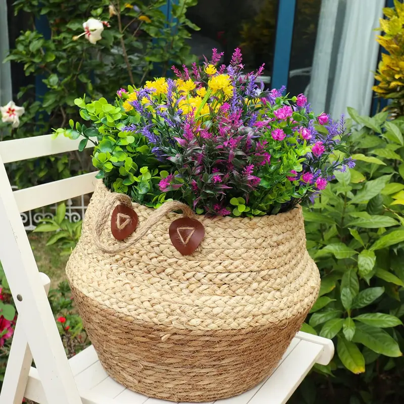 Artificial Fake Flower, Simulated Flower Bouquet for Outdoor Wedding Party Garden Yard, Room Decor, Home Decor, Flower Design, Indoor Plants, Garden Decorations, Decoration Items, Eternal Flowers 6