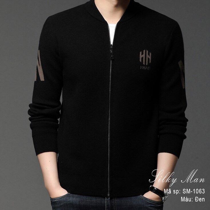 Áo khoác len dáng bomber Nam Menswear SM1063