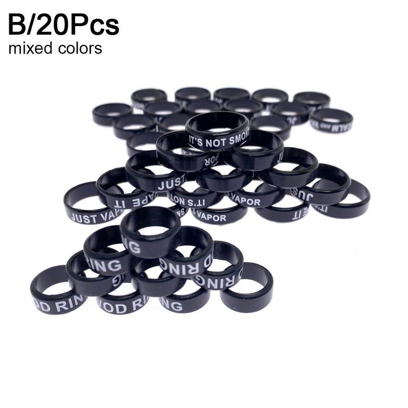 Product Introduction of Vỏ Bọc Cần Câu, Vòng Hình Chữ O, Chất Liệu Silicon, Chống Trượt, 20 / 50 Cái, Bao Gồm Tay Cầm Cần Câu, S6Y7 33