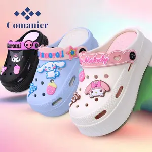 Comanier Sandal Anak Perempuan FUJI Baim Sandal EVA Warna Motif Kartun Sandal Anak Laki Laki