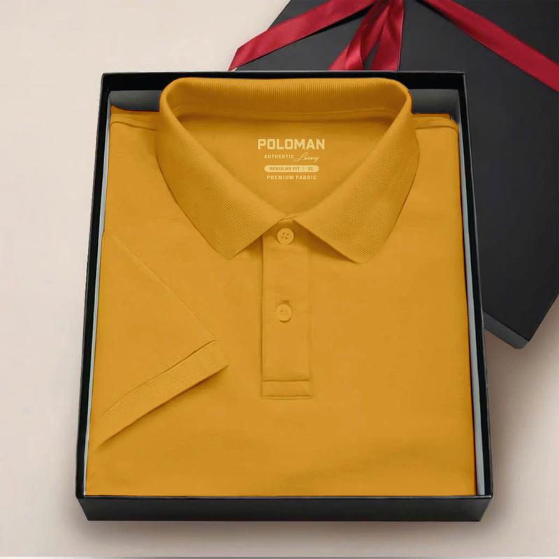 Áo Phông POLO nam nữ TRƠN BASIC vải cá sấu CVC kháng khuẩn, chống nhăn, thoáng mát Menswear Ngắn Tay
