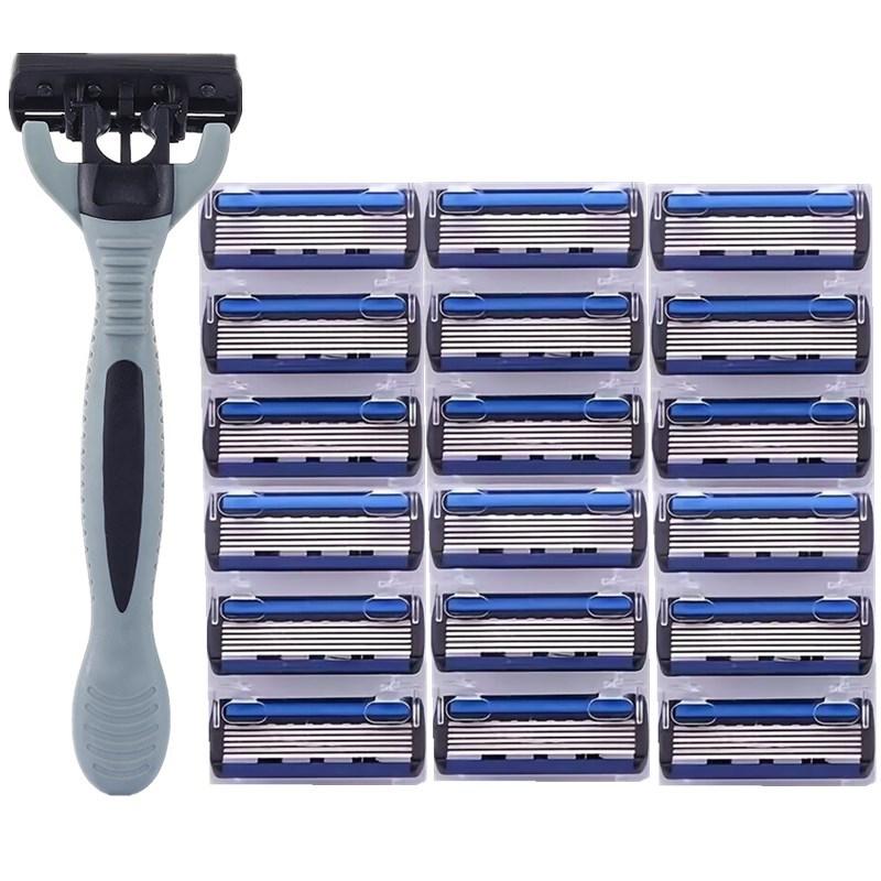 Product Introduction of Shaving Razor 6-layer Blade Razors for Shaving Men&Womens Hair Removal 36 Shaving Blades Manual Shaver Safety Razor Comfort 4