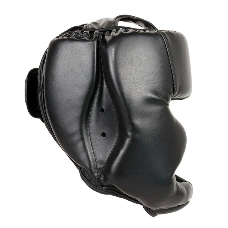 Product Introduction of Boxing Helmet Kids Adults Muay Thai Training Sparring Gym N1F5 Taekwondo Boxing Headgear Head M2J7 33