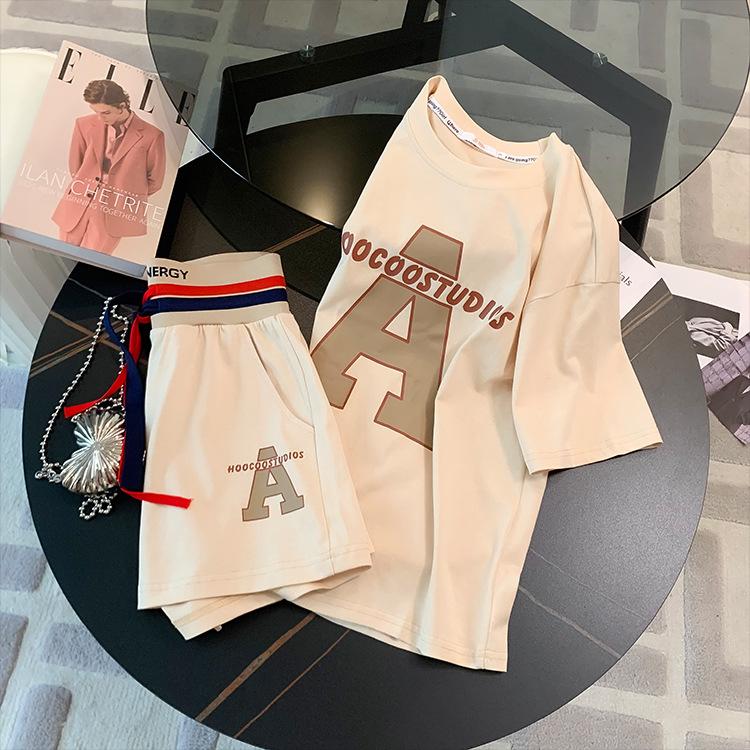 Product Introduction of Bộ Đồ Thể Thao Thường Ngày Cho Nữ, Hàng Mới Về Mùa Hè 2024, Quần Dáng Rộng, ngắn Tay, Thời Trang, Bộ Hai Mảnh Chạy Bộ, Thời Trang Và Phong Cách Women Top 10