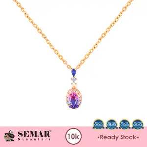 Kalung Emas Orola Desire Oval Bliss Necklace Collection Gold 10K Semar Nusantara
