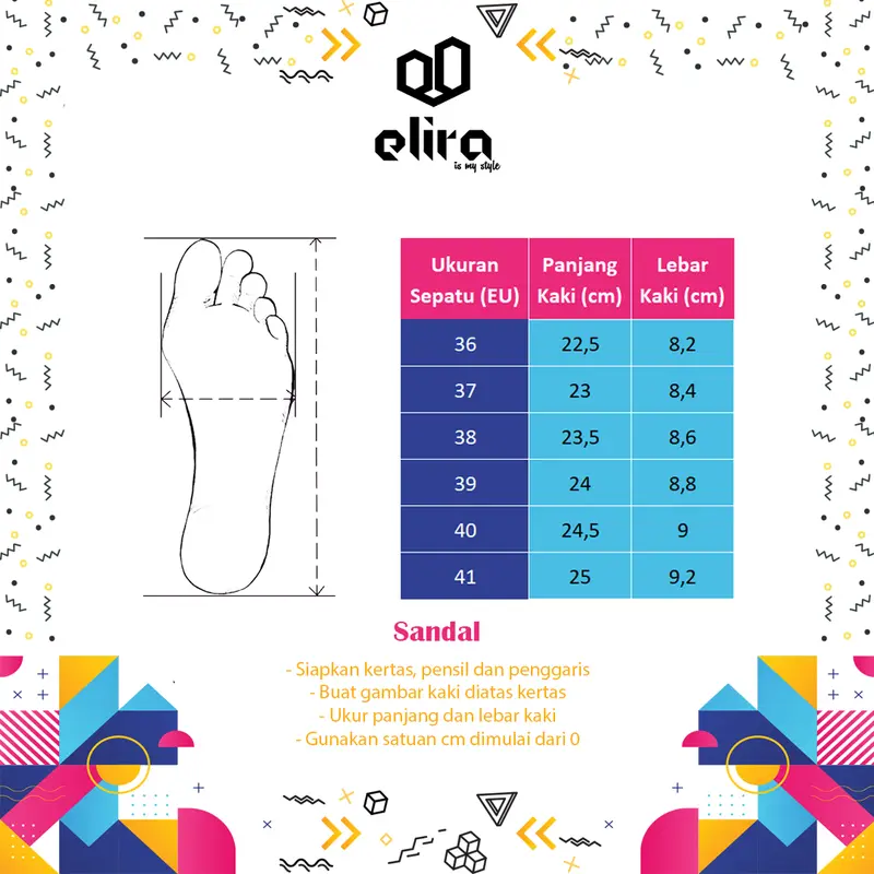 ELIRA Noel Cream - Sepatu Slip On Flat Wanita - Synthetic Premium Shoes 8