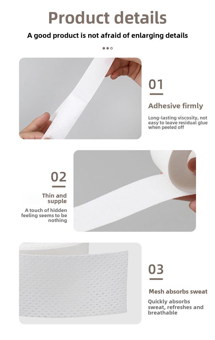 Product Introduction of Collar Sticker Neckline Sole Sticker Artifact Men's and Women's Shirt Collar Cuff Inner Sweat Stick Disposable Invisible Sweat Solidate 6