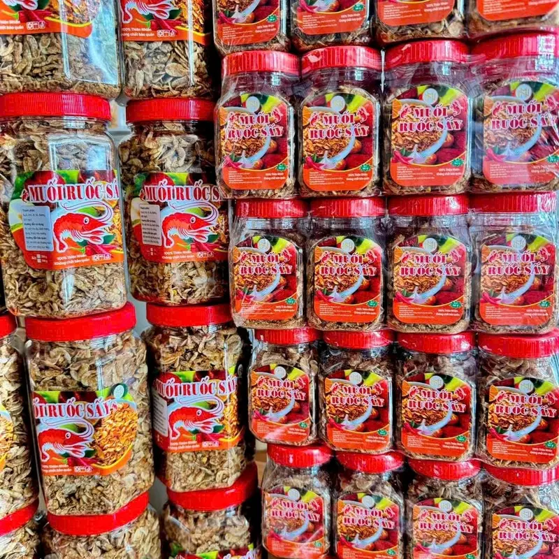 (Mùng 6 Giao) Muối Ruốc Sấy Nguyên Con hủ 200g 3