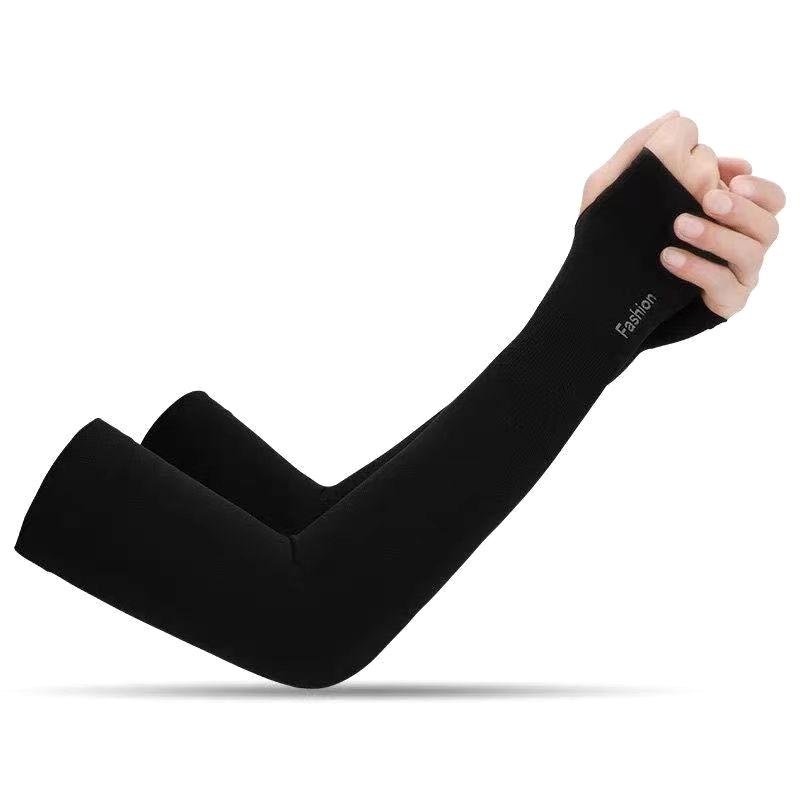 Cool Arm Sleeve Cover for Men Women Sun Protection Ice Sleeve Sunscreen Arm Guard for Basketball Running Cycling Bodybuilding 7