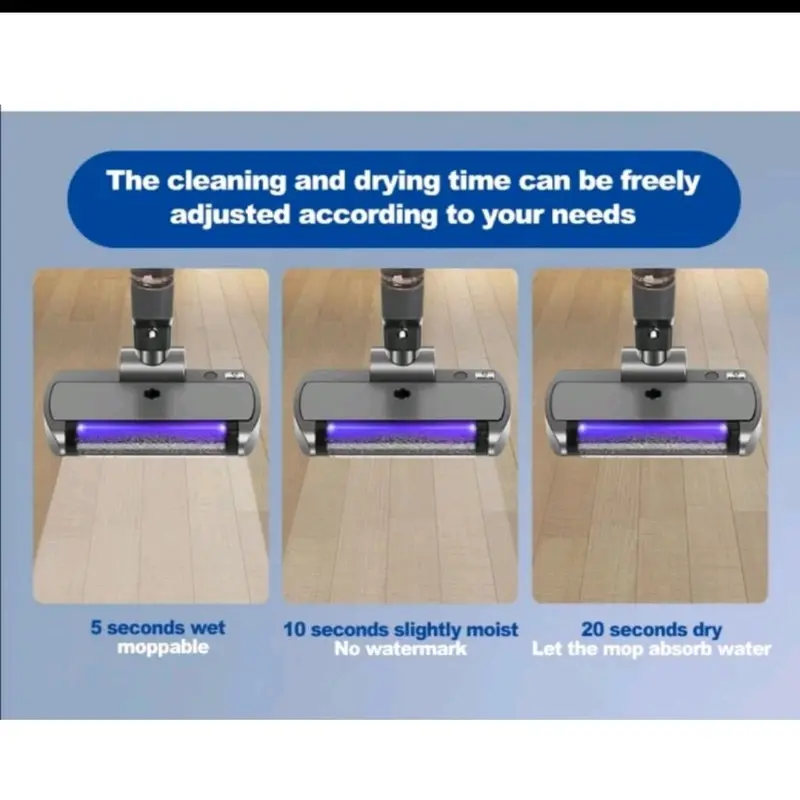 Dry Wet Vacuum Cleaner UV Light atau Sapu dan pel otomatis dengan lampu uv 8