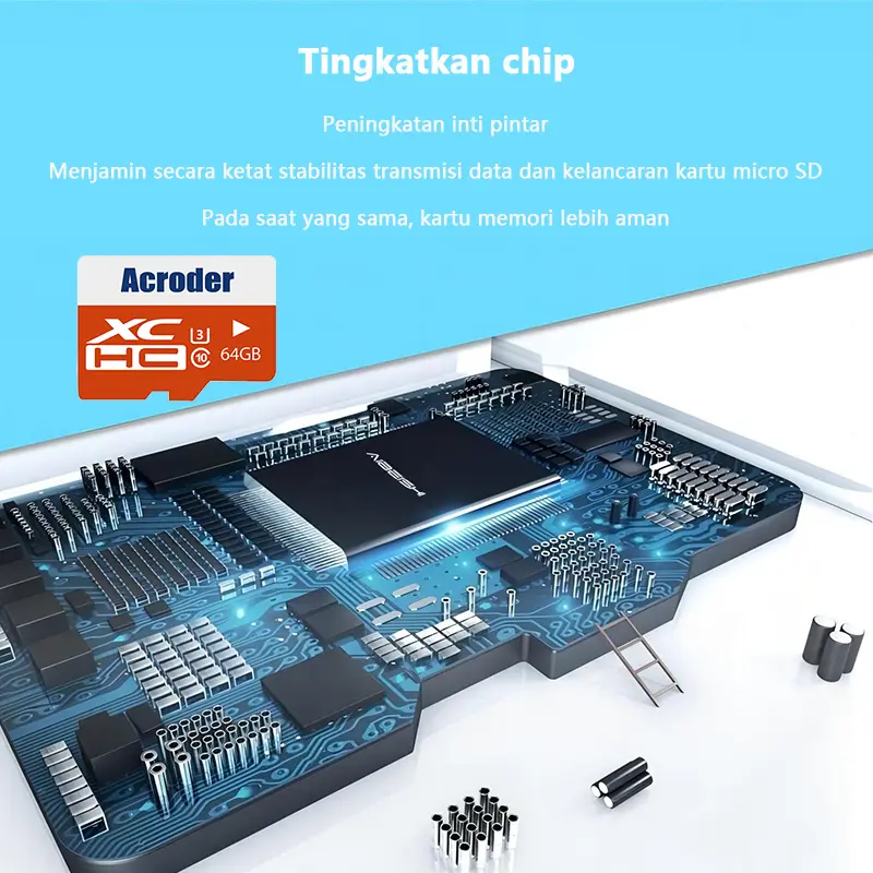 Acroder Memory Card 16/32/64/128GB Class 10/100 Mbps Micro SD Otg Storage 6