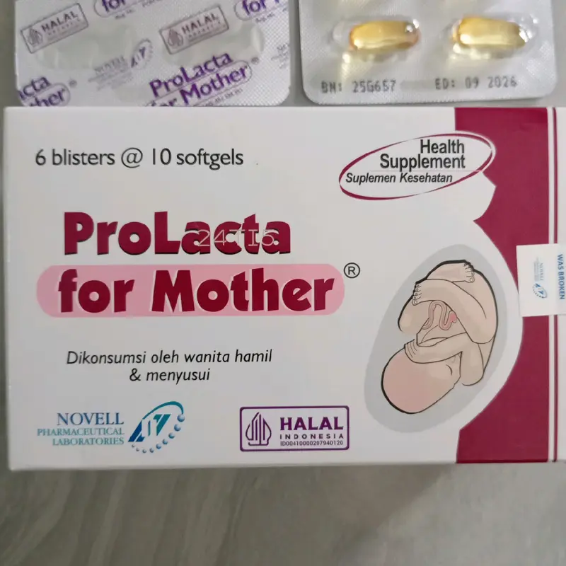 prolacta for mother strip isi 10 Dewasa Bebas Gluten Kesehatan Otak 1