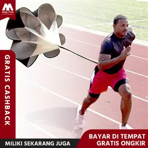 Multi-M ESPEED Training Parachute Parasut Latihan Lari Training Resistance - SR10