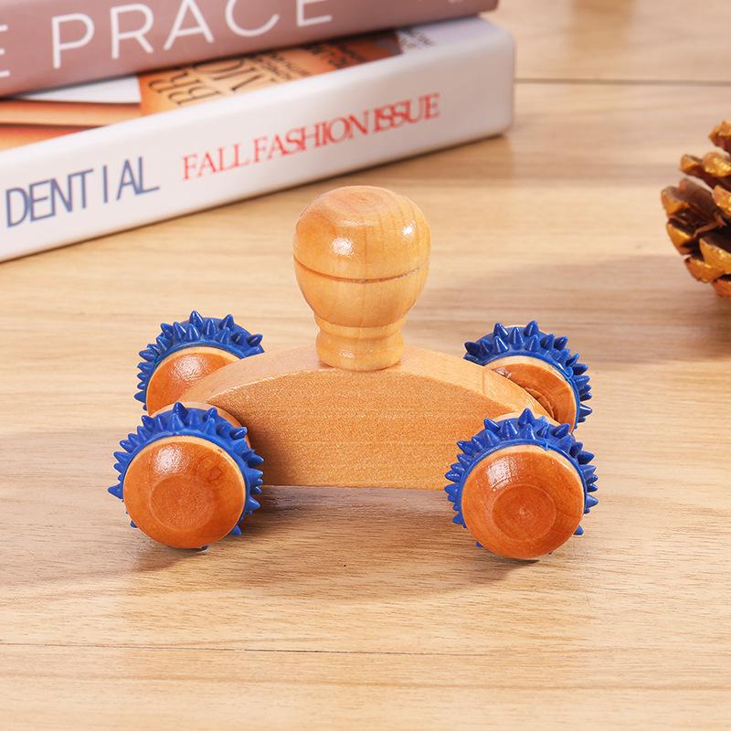Product Introduction of Máy Massage Thủ Công Tay, Búa Mát Xa Con Lăn Gỗ Cầm Tay, Để Mát Xa Các Huyệt Mặt Và Kinh Tuyến, Dụng Cụ Mát Xa 3