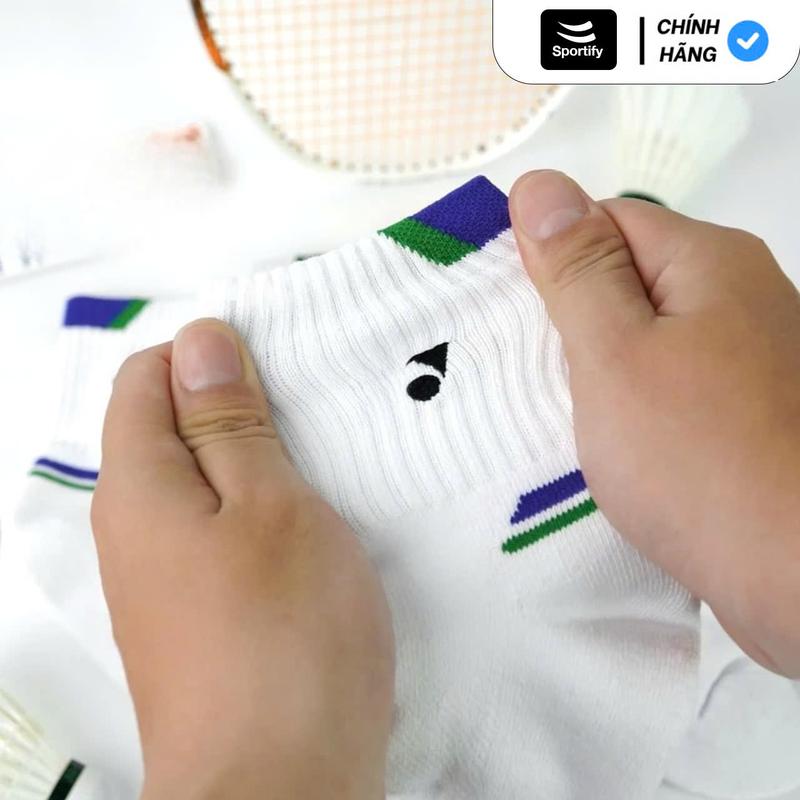 [Sportify] Tất vớ chơi cầu lông SPTY01 Sport Tập Thể Dục Sọc - Chất liệu Cotton, thoáng khí, thấm hút mồ hôi 3