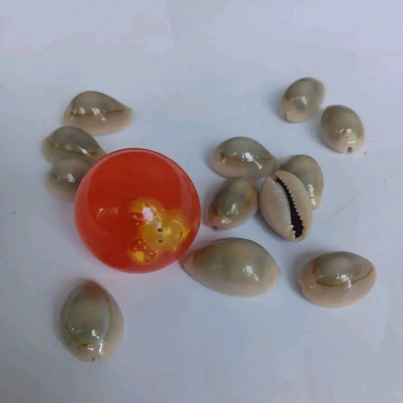 Set Bola Bekel Mainan Anak Tradisional Plus 10pc Biji Kerang Asli Toys Permainan - Mainan Anak 90an 3