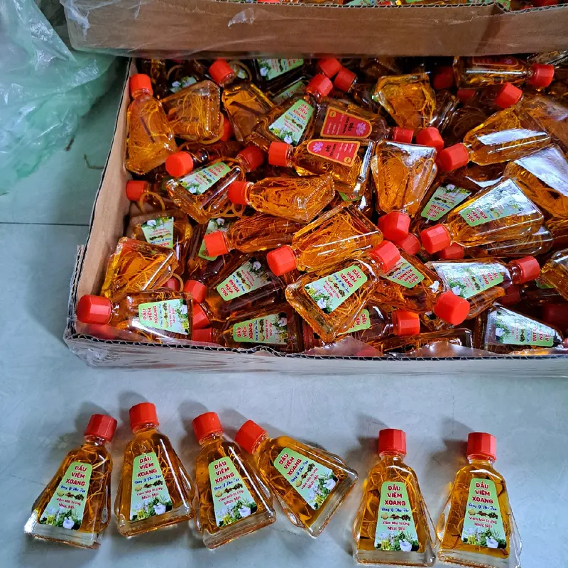 10 TẶNG 1 Combo DẦU VIÊM XOANG 10 CHAI 7ml rễ  hỗ trợ nhức mõi ngủ ngon chai to nóng thơm(tem xanh lá) 6