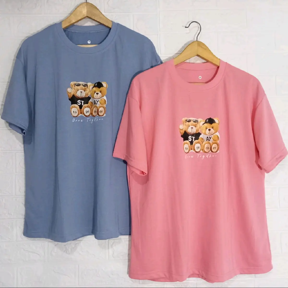 Kaos Oversize XXXL Ld 120 Jumbo Bigsize Crew Neck Pendek